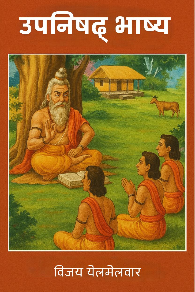 उपनिषद्, भाष्य, वेदांत, हिंदू तत्त्वज्ञान, भारतीय शास्त्रे, उपनिषद् भाष्य, वेदांतिक तत्त्वज्ञानाची पुस्तके, स्पष्टीकरणासह उपनिषद्, उपनिषदांचे संस्कृत ग्रंथ, उपनिषदांचे हिंदी अनुवाद, उपनिषदांवरील सविस्तर भाष्य (हिंदीत), विजय येलमेलवार यांचे उपनिषद् भाष्य, नवशिक्यांसाठी उपनिषदांचे स्पष्टीकरण, उपनिषदांचे अर्थ व भाष्यासह अर्थ, शब्दशः अनुवाद असलेली उपनिषदे, उपनिषद् भाष्य म्हणजे काय?, वेदांतामध्ये उपनिषदांचे महत्त्व, प्रमुख उपनिषदांचे स्पष्टीकरण, उपनिषदांचा तात्त्विक अर्थ, उपनिषदे कशा शिकाव्यात?, विजय येलमेलवार यांचे उपनिषद् पुस्तक, [www.vijayy.com](http://www.vijayy.com) येथील उपनिषद् भाष्य, विजय येलमेलवार यांची अधिकृत वेबसाईट, विजय येलमेलवार यांचे उपनिषद् पुस्तक डाउनलोड करा, लेखक विजय येलमेलवार यांची पुस्तके, सर्वोत्तम उपनिषद् भाष्य पुस्तके, हिंदीतील टॉप वेदांत पुस्तके, कोणते उपनिषद् भाष्य वाचावे?, हिंदी अर्थासह उपनिषद् पुस्तके, मूळ आणि प्रमाणित उपनिषद् स्पष्टीकरण, उपनिषद् भाष्य पुस्तक खरेदी करा, उपनिषद् भाष्य PDF डाउनलोड करा, उपनिषद् पुस्तक ऑनलाइन मागवा, विजय येलमेलवार यांचे उपनिषद् पुस्तक किंमत, उपनिषद् स्पष्टीकरण ऑनलाइन वाचा, उपनिषद्, भाष्य, वेदांत, तत्त्वज्ञान, हिंदू धर्म, उपनिषद् भाष्य, उपनिषद् टिप्पणी, विजय येलमेलवार यांचे उपनिषद् पुस्तक, वेदांत साहित्य, हिंदू शास्त्रांचे स्पष्टीकरण, हिंदी तत्त्वज्ञान पुस्तके, भारतीय तत्त्वज्ञान साहित्य, उपनिषदांचे उपदेश, ज्ञान (ज्ञानयोग), आत्मबोध, अद्वैत तत्त्वज्ञान, संस्कृत श्लोकांसह अर्थ, विजय येलमेलवार यांची पुस्तके, विजय येलमेलवार उपनिषद्, विजय येलमेलवार भाष्य, [www.vijayy.com](http://www.vijayy.com), आदि शंकराचार्य यांचे उपनिषद् भाष्य, स्वामी शिवानंद यांची उपनिषद् पुस्तके, उपनिषदांचे हिंदी भाषांतर, वेदांत दर्शन पुस्तके, भारतीय तत्त्वज्ञान लेखक, भारतातील उपनिषद् पुस्तके, महाराष्ट्रातील हिंदी उपनिषद् भाष्य, नागपूरचे लेखक विजय येलमेलवार, भारतातील हिंदी वेदांत पुस्तके, भारतातील धार्मिक पुस्तकांची दुकाने, उपनिषदे, वेदांत तत्त्वज्ञान, भारतातील आध्यात्मिक ग्रंथ, हिंदू धर्मातील प्राचीन ग्रंथ, उपनिषदांचे ज्ञान, मोफत उपनिषद् डाउनलोड (पायरेटेड), खोटे उपनिषद् भाष्य, उपनिषद् चित्रपट, उपनिषद् गीतांचे बोल, उपनिषदातील ज्योतिषीय उपाय, Upanishad, Bhashya, Vedanta, Hindu Philosophy, Indian Scriptures, Upanishad commentary, Vedantic philosophy book, Upanishad with explanation, Upanishad Sanskrit text, Upanishad Hindi translation, Detailed commentary on Upanishads in Hindi, Upanishad Bhashya by Vijay Yelmelwar, Upanishad explanation for beginners, Meaning of Upanishads with Bhashya, Upanishads with word-by-word translation, What is Upanishad Bhashya, Importance of Upanishads in Vedanta, Explanation of major Upanishads, Philosophical meaning of Upanishads, How to study Upanishads, Vijay Yelmelwar Upanishad book, [www.vijayy.com](http://www.vijayy.com) Upanishad Bhashya, Vijay Yelmelwar official website, Upanishad book download Vijay Yelmelwar, Author Vijay Yelmelwar books, Best Upanishad commentary books, Top Vedanta books in Hindi, Which Upanishad Bhashya to read, Upanishad books with Hindi meaning, Authentic Upanishad explanations, Buy Upanishad Bhashya book, Download Upanishad commentary PDF, Order Upanishad book online, Upanishad book by Vijay Yelmelwar price, Read Upanishad explanation online, Upanishad, Bhashya, Vedanta, Philosophy, Hinduism, Upanishad Bhashya, Upanishad Commentary, Vijay Yelmelwar Upanishad book, Vedanta literature, Hindu scriptures explanation, Hindi philosophical books, Indian philosophy text, Upanishadic teachings, Jnana (knowledge), Self-realization, Non-duality philosophy, Sanskrit shlokas with meaning, Vijay Yelmelwar books, Vijay Yelmelwar Upanishad, विजय येलमेलवार उपनिषद, विजय येलमेलवार भाष्य, [www.vijayy.com](http://www.vijayy.com), Upanishad Bhashya by Adi Shankaracharya, Swami Sivananda Upanishad books, Hindi translation of Upanishads, Vedanta Darshan books, Indian philosophy authors, Upanishad books in India, Hindi Upanishad commentary Maharashtra, Vijay Yelmelwar Nagpur author, Vedanta books Hindi India, Religious book stores India, Upanishads, Vedanta philosophy, Spiritual texts India, Hinduism ancient books, Upanishadic knowledge, Free Upanishad download pirated, Fake Upanishad commentary, Upanishad movie, Upanishad song lyrics, Astrological Upanishad remedies,
