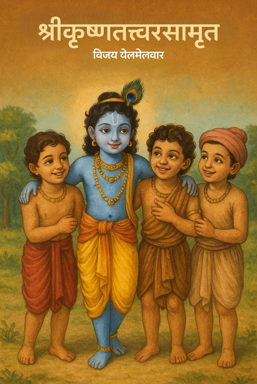 श्रीकृष्ण, कृष्णतत्त्व, आध्यात्मिक ग्रंथ, हिन्दू धर्म, श्रीकृष्ण तत्व ज्ञान, कृष्ण पर आधारित पुस्तक, विजय येलमेलवार की पुस्तक, कृष्ण तत्व पर आध्यात्मिक पुस्तक, श्रीकृष्णतत्त्वरसामृत पुस्तक का सारांश, विजय येलमेलवार द्वारा श्रीकृष्ण पर पुस्तक, श्रीकृष्ण तत्व पर आधारित हिंदी पुस्तक, कृष्ण तत्व के रहस्यों की व्याख्या वाली पुस्तक, श्रीकृष्ण कौन थे, कृष्णतत्त्व क्या है, श्रीकृष्ण का दर्शन, भगवान श्रीकृष्ण की शिक्षाएं, vijayy.com श्रीकृष्णतत्त्वरसामृत, विजय येलमेलवार की वेबसाइट, श्रीकृष्णतत्त्वरसामृत pdf डाउनलोड, श्रीकृष्ण पुस्तक ऑनलाइन पढ़ें, श्रीकृष्णतत्त्वरसामृत पुस्तक रिव्यू, सर्वश्रेष्ठ श्रीकृष्ण की पुस्तक, श्रीकृष्ण पर आधारित आध्यात्मिक किताब, विजय येलमेलवार की किताबें कहाँ से खरीदें, श्रीकृष्णतत्त्वरसामृत बुक खरीदें, श्रीकृष्ण की किताब ऑनलाइन ऑर्डर करें, हिंदी में श्रीकृष्ण पुस्तक खरीदें, vijayy.com से बुक मंगवाएं, श्रीकृष्ण, तत्व, विजय येलमेलवार, आध्यात्म, श्रीकृष्णतत्त्वरसामृत, विजय येलमेलवार पुस्तक, कृष्ण तत्व ग्रंथ, श्रीकृष्ण ग्रंथ, हिंदी आध्यात्मिक पुस्तक, श्रीकृष्ण का तत्वज्ञान, कृष्णभक्ति की किताब, गीता का ज्ञान, भगवत दर्शन, द्वारका का रहस्य, कृष्ण लीला, भक्तियोग, विजय येलमेलवार, Vijay Yelmelwar, www.vijayy.com, श्रीकृष्णतत्त्वरसामृत विजय येलमेलवार, श्रीकृष्ण पुस्तक राधाकृष्ण मिशन, गीता प्रेस श्रीकृष्ण किताब, ISKCON श्रीकृष्ण ग्रंथ, श्रीकृष्ण उपदेश पुस्तक, नागपुर में श्रीकृष्ण पुस्तक, महाराष्ट्र में आध्यात्मिक लेखक, हिंदी लेखक विजय येलमेलवार, भारत की श्रीकृष्ण आधारित किताब, श्रीकृष्ण का ज्ञान, श्रीकृष्ण की शिक्षाएं, भगवद्गीता और कृष्ण तत्व, हिंदी धर्म ग्रंथ,Shri Krishna, Krishna Tattva (Essence of Krishna), Spiritual books, Hinduism, Shri Krishna's philosophical knowledge, Book based on Krishna, Book by Vijay Yelmelwar, Spiritual book on Krishna Tattva, Summary of the book ShriKrishnatattvarasamrit, Book on Krishna by Vijay Yelmelwar, Hindi book based on Krishna philosophy, Book explaining the mysteries of Krishna Tattva, Who was Shri Krishna, What is Krishna Tattva, Philosophy of Shri Krishna, Teachings of Lord Shri Krishna, vijayy.com ShriKrishnatattvarasamrit, Vijay Yelmelwar's website, ShriKrishnatattvarasamrit PDF download, Read Shri Krishna book online, Review of ShriKrishnatattvarasamrit book, Best book on Shri Krishna, Spiritual book based on Shri Krishna, Where to buy books by Vijay Yelmelwar, Buy ShriKrishnatattvarasamrit book, Order Shri Krishna book online, Buy Shri Krishna book in Hindi, Order book from vijayy.com, Shri Krishna, Tattva (Essence), Vijay Yelmelwar, Spirituality, ShriKrishnatattvarasamrit, Vijay Yelmelwar's book, Krishna Tattva scripture, Shri Krishna scriptures, Hindi spiritual book, Shri Krishna's philosophy, Book on Krishna devotion, Knowledge of the Gita, Vision of the Divine (Bhagavad Darshan), Mystery of Dwarka, Krishna's divine play (Krishna Leela), Bhakti Yoga (Path of Devotion), Vijay Yelmelwar, Vijay Yelmelwar, [www.vijayy.com](http://www.vijayy.com), ShriKrishnatattvarasamrit Vijay Yelmelwar, Shri Krishna book by Radha Krishna Mission, Gita Press Shri Krishna book, ISKCON Krishna scriptures, Book of Krishna’s teachings, Shri Krishna book in Nagpur, Spiritual author in Maharashtra, Hindi writer Vijay Yelmelwar, India’s books based on Shri Krishna, Knowledge of Shri Krishna, Teachings of Shri Krishna, Bhagavad Gita and Krishna philosophy, Hindi religious scriptures